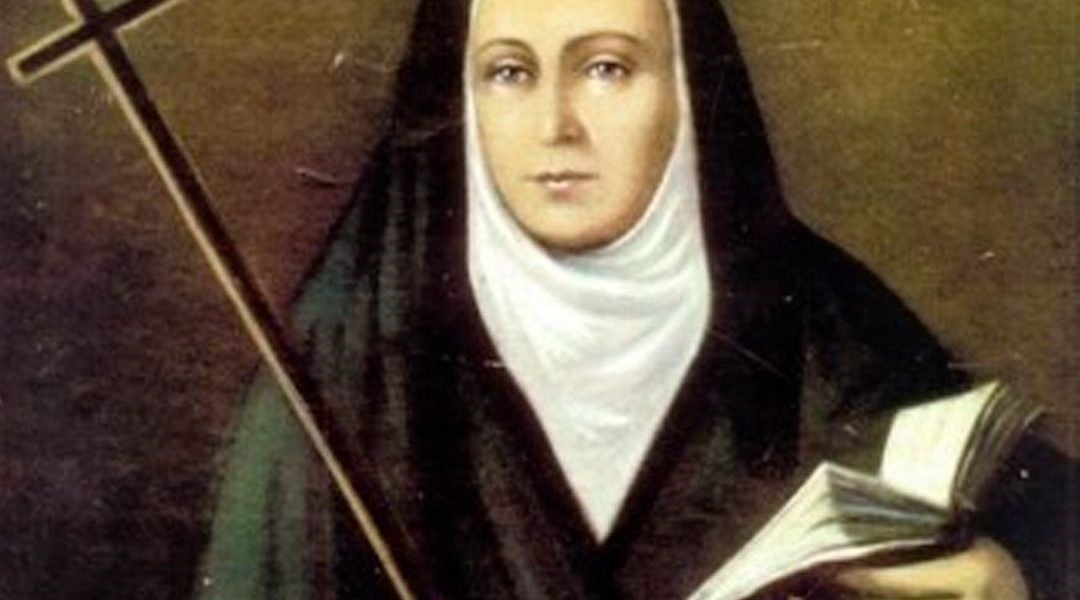 A new saint: St. María Antonia de San José